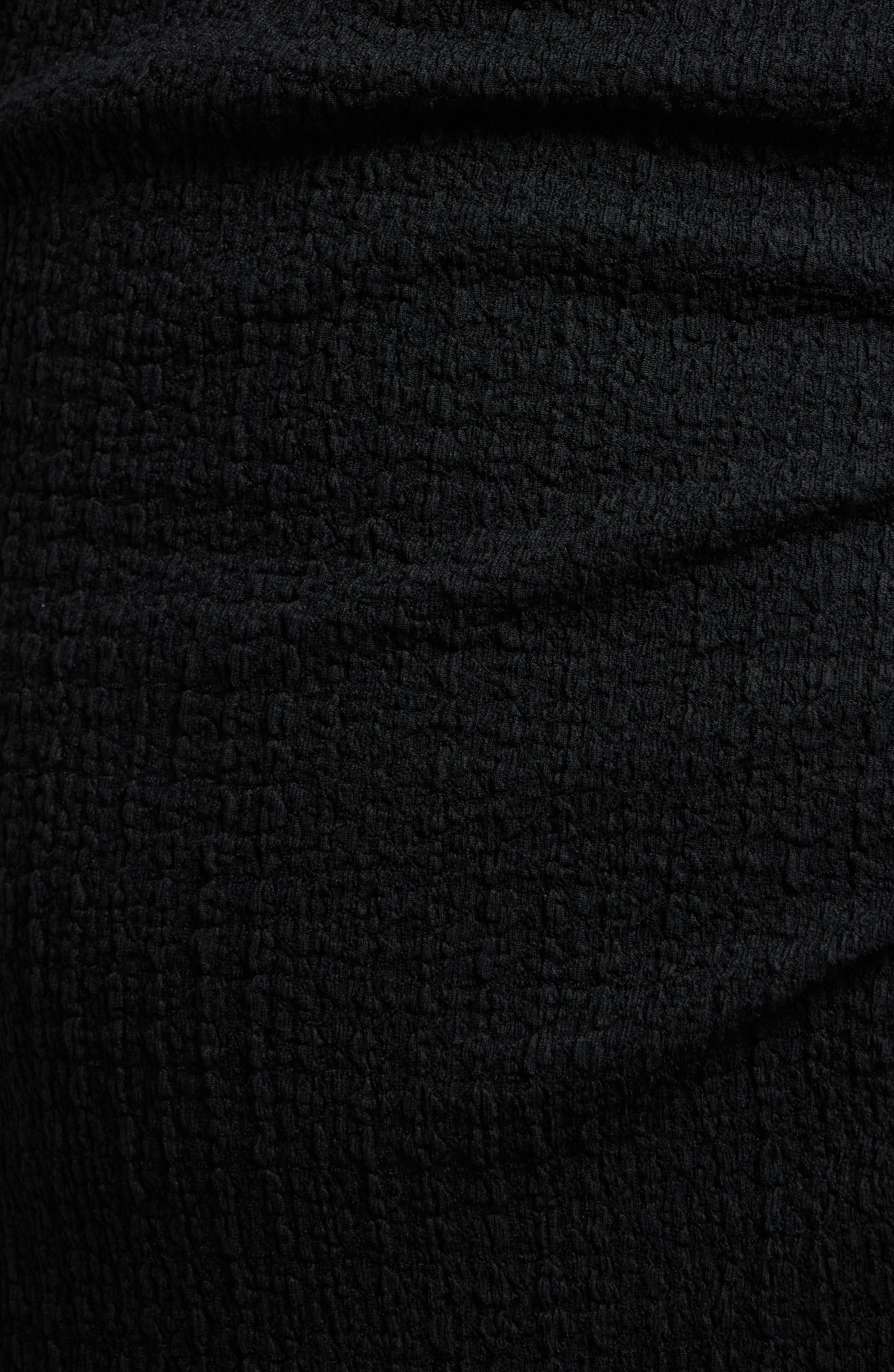 Женские платья Nordstrom Textured Ruched Midi Dress — фото 6