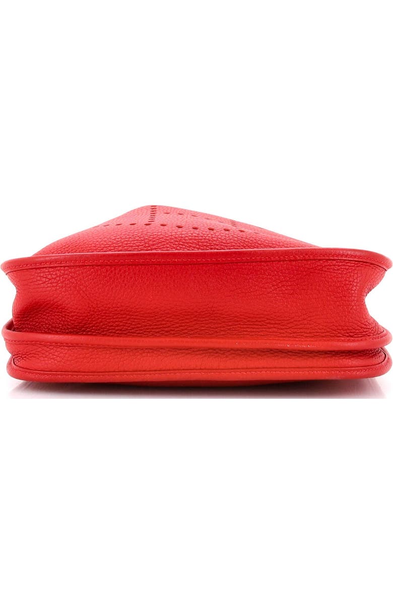Pre-Owned Hermes Evelyne Bag Gen III Clemence PM, Alternate, color, Rouge Vif