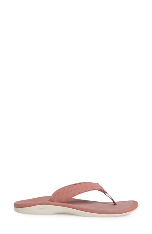 Olukai Ohana Flip Flop In Pink