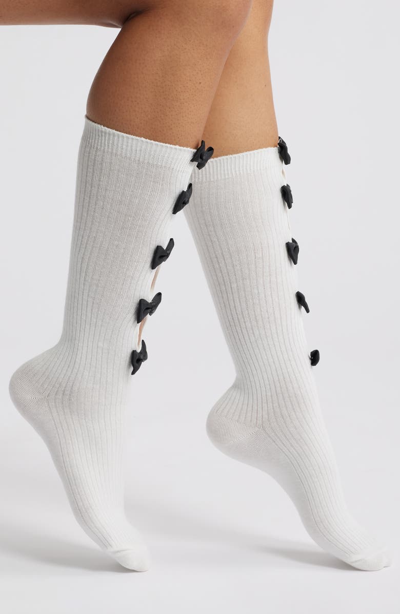 Casa Clara Cotton Blend Crew Socks, Main, color, 
