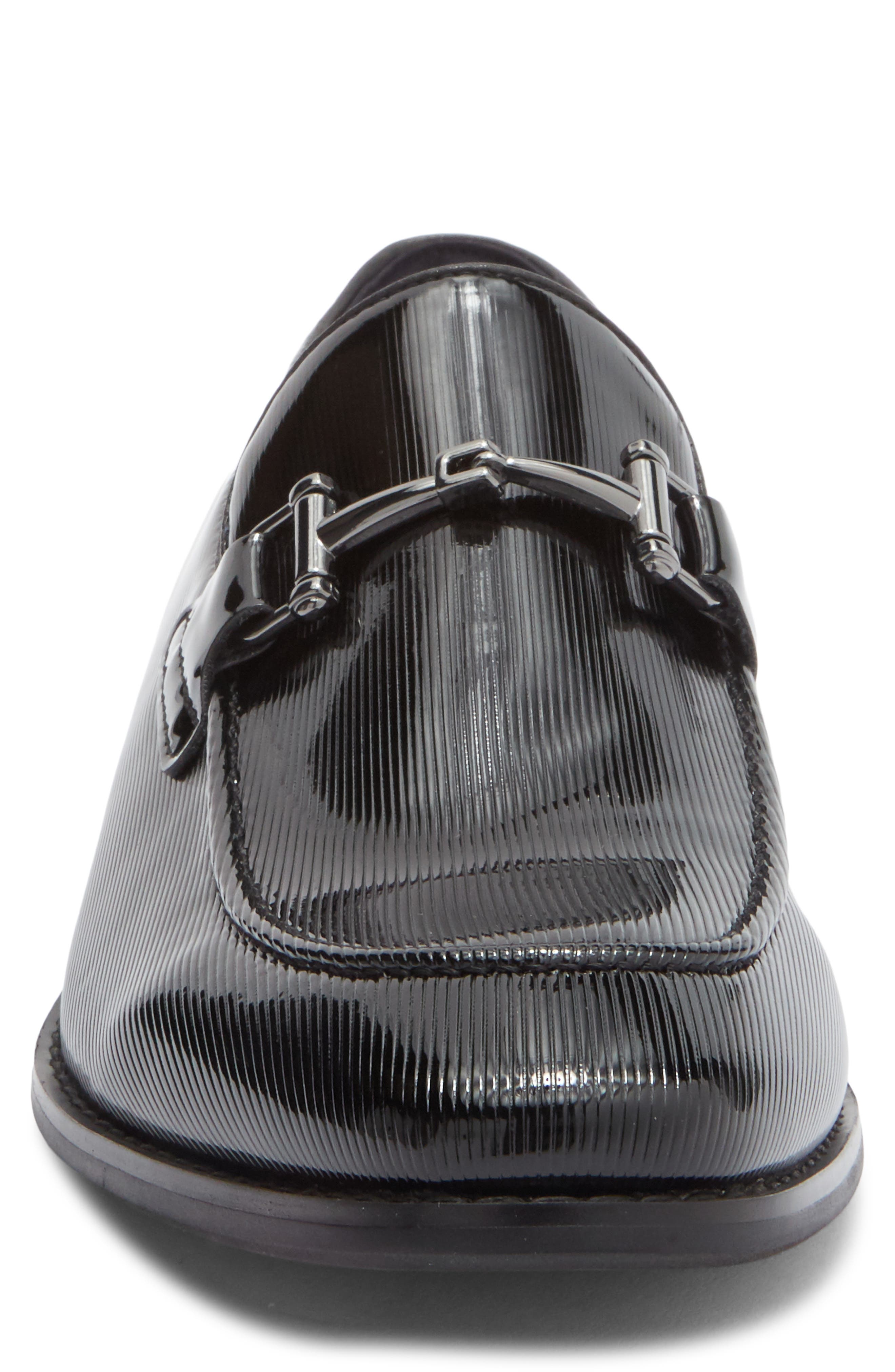 Steve Madden Keith Bit Loafer, Alternate, color, Black