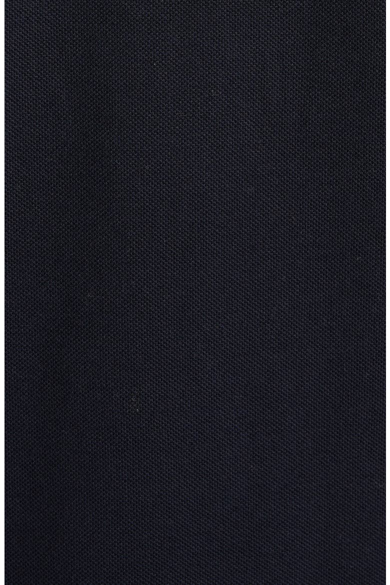 Tipped Cotton Piqué Polo, Alternate, color, DARK BLUE