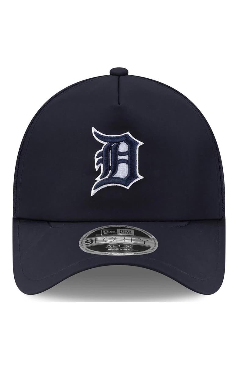 New Era Men's New Era Navy Detroit Tigers 2026 Batting Practice Apex 9FORTY Adjustable Trucker Hat, Alternate, color, Navy