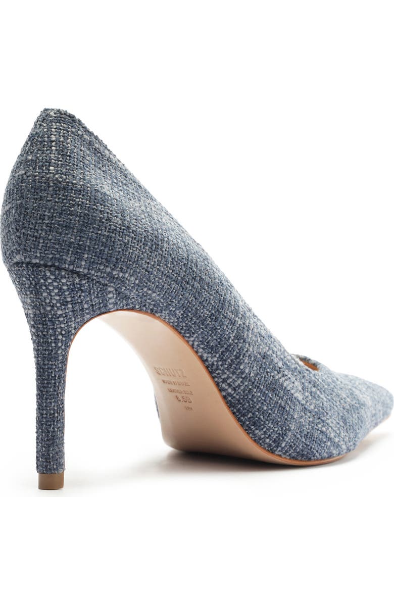 Schutz Lou Pointed Toe Pump, Alternate, color, Jeans