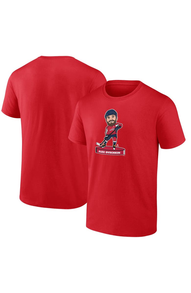 FANATICS Men's Fanatics Branded Alexander Ovechkin Red Washington Capitals Player Bobblehead T-Shirt, Main, color, Red