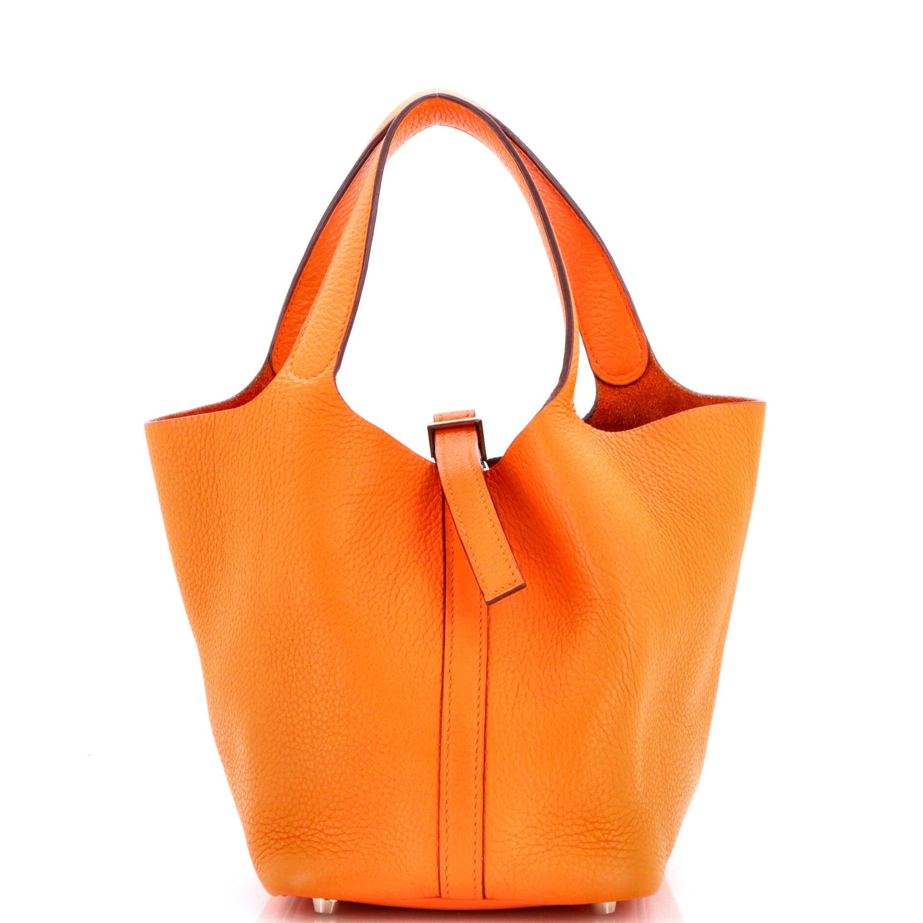 Picotin Bag Clemence PM, Main, color, Orange
