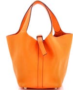 Pre-Owned Hermes Picotin Bag Clemence PM