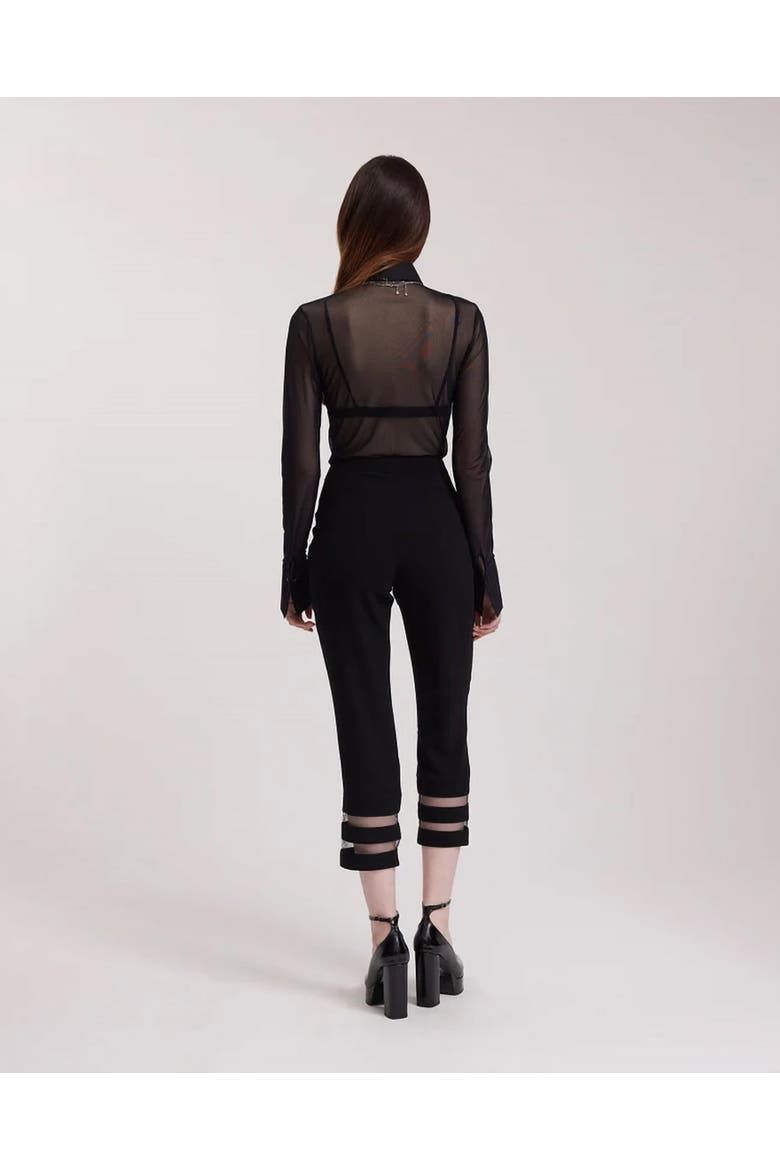 Avril Designer Dress Shirt, Alternate, color, Black