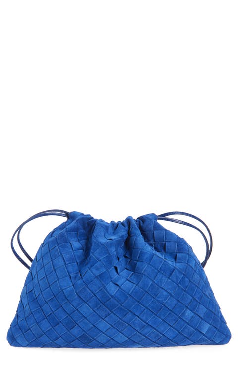 Medium Dustbag Intrecciato Suede Bag