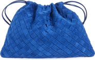 Bottega Veneta Medium Dustbag Intrecciato Suede Bag
