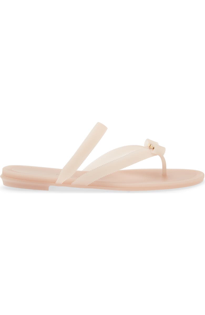 FERRAGAMO Vara Bow Jelly Sandal, Alternate, color, Dusty Pink Dusty Pink Giove
