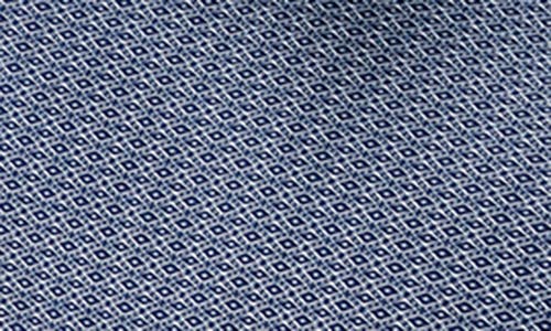 Homespun Home Spun Home Spun Premium Ultra Soft Blue Diamond Pattern Duvet Cover Set In Blue