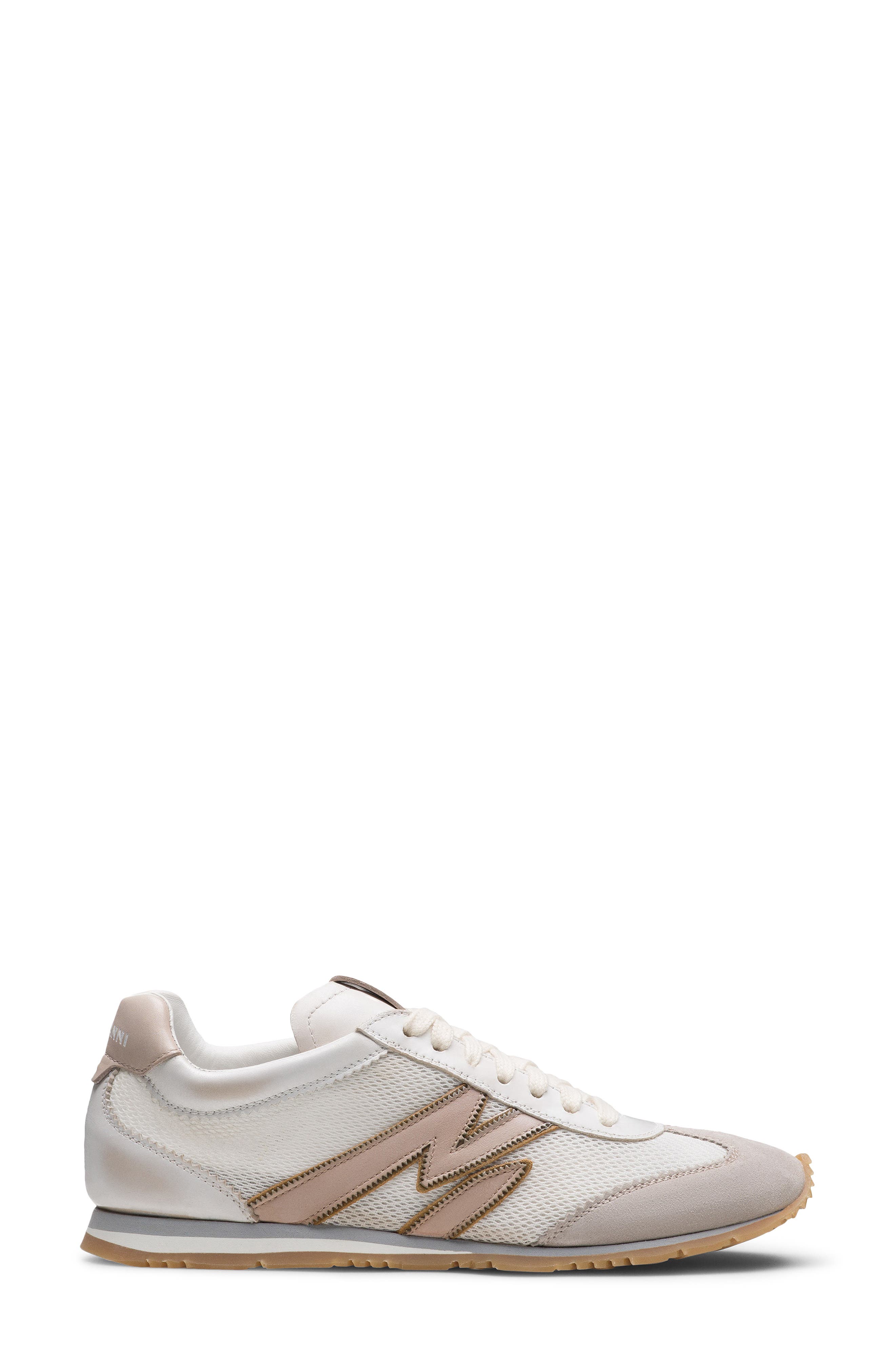 Magnanni Lizzy Sneaker, Alternate, color, White And Bone