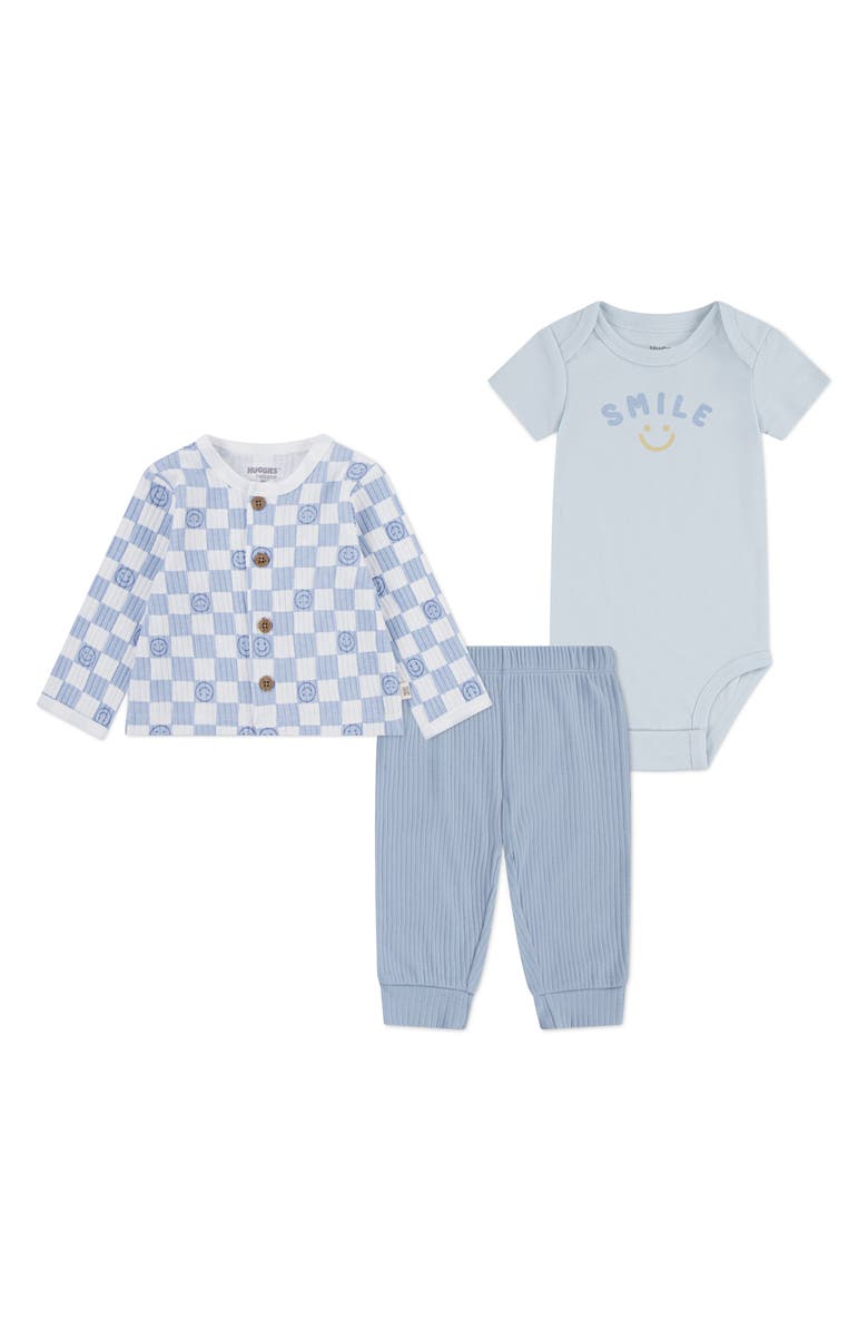Huggies Turn Me Around 3-Piece Assorted Set, Main, color, Soft Chambray