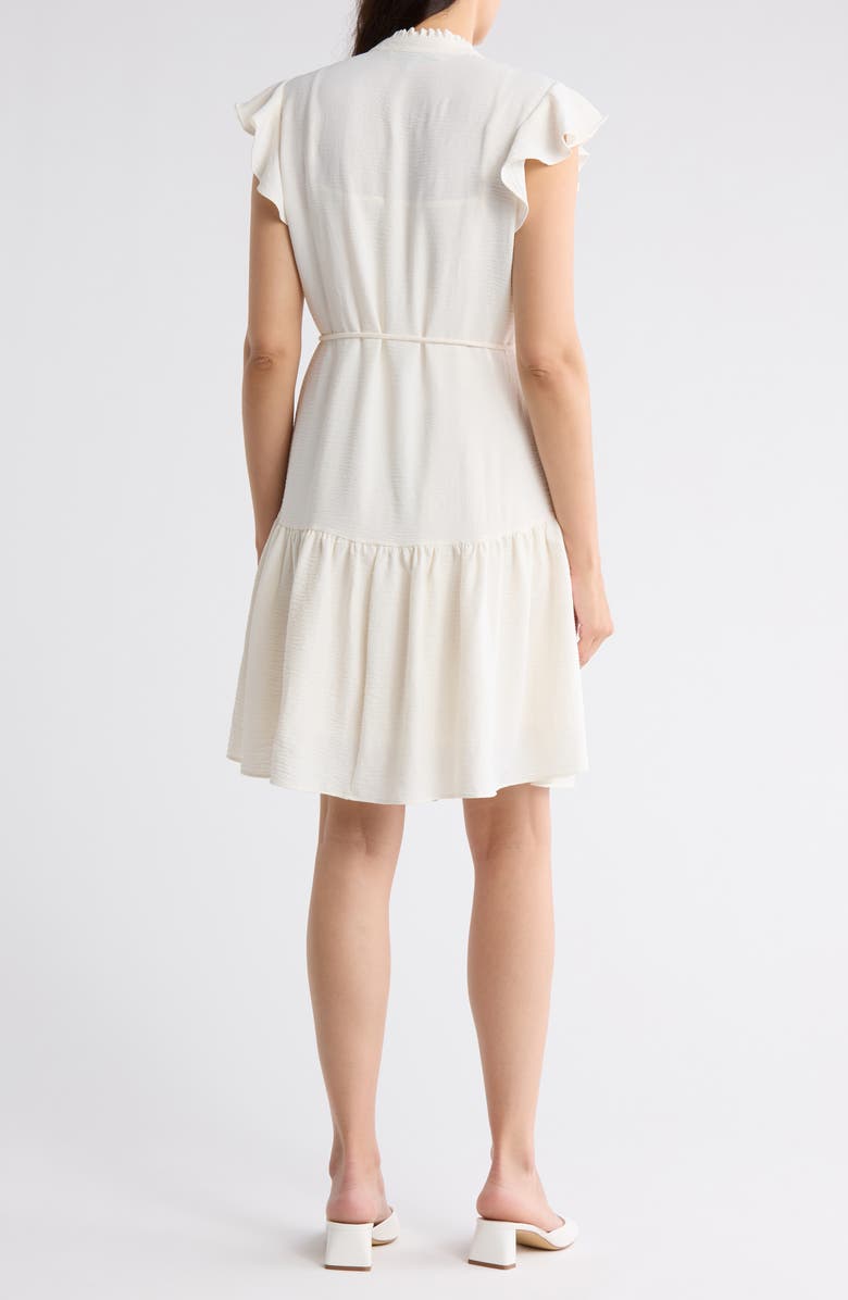 Julia Jordan Flutter Sleeve Shirtdress, Alternate, color, 