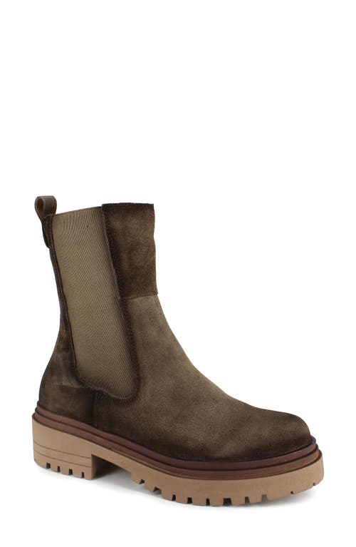 National Comfort Rossie Water Resistant Chelsea Boot in Dark Brown 