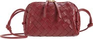 Bottega Veneta Mini Concert Intrecciato Leather Crossbody Bag