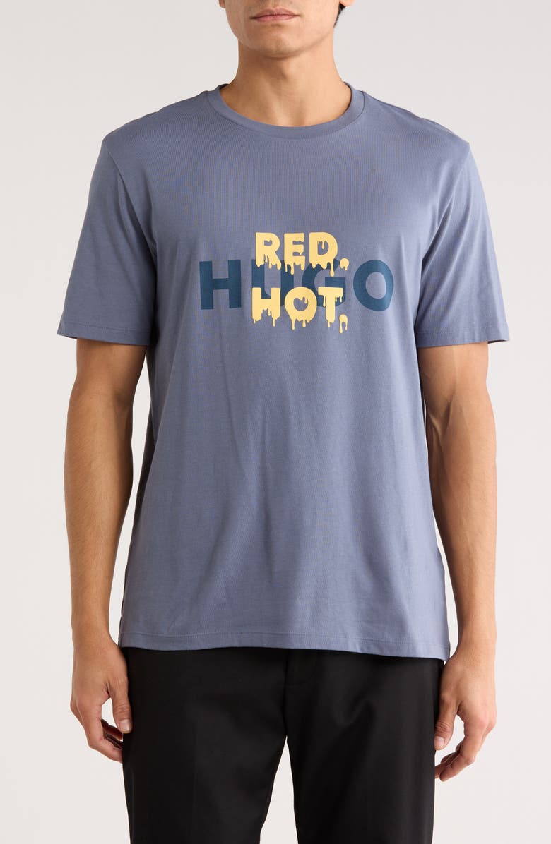 BOSS Red Hot Graphic T-Shirt, Main, color, Red