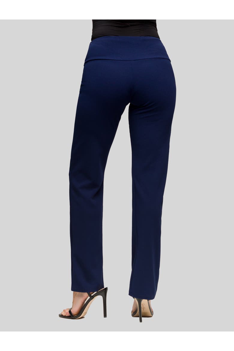 Petite Comfortable Stretch High Waist Dress Pants, Alternate, color, Navy