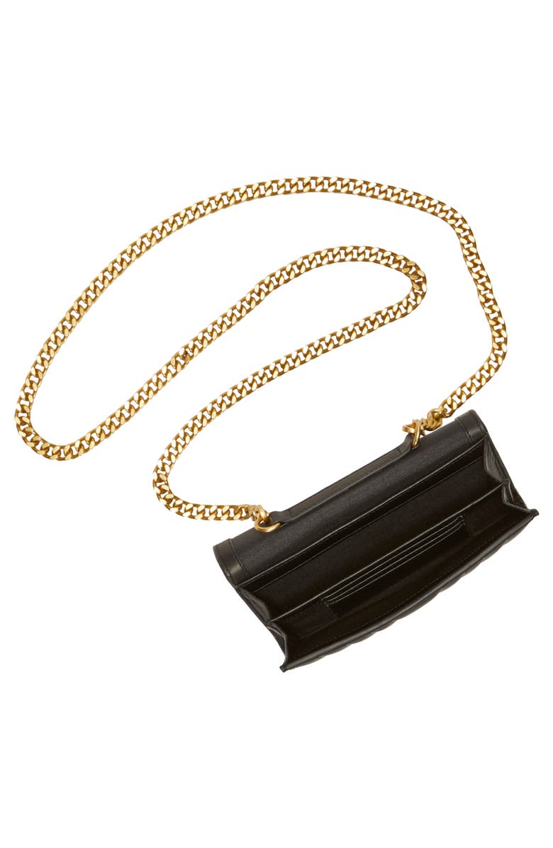 Vince Camuto Theon Quilted Wallet on a Chain, Alternate, color,