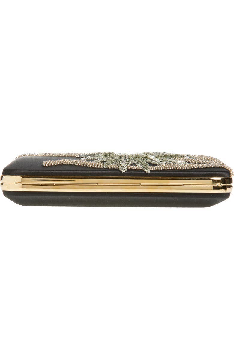 Valentino Garavani Carry Secrets Embellished Minaudière, Alternate, color, Black/ Crystal