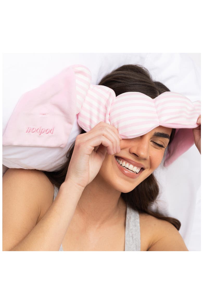 Sleep Mask, Alternate, color, PINK CABANA