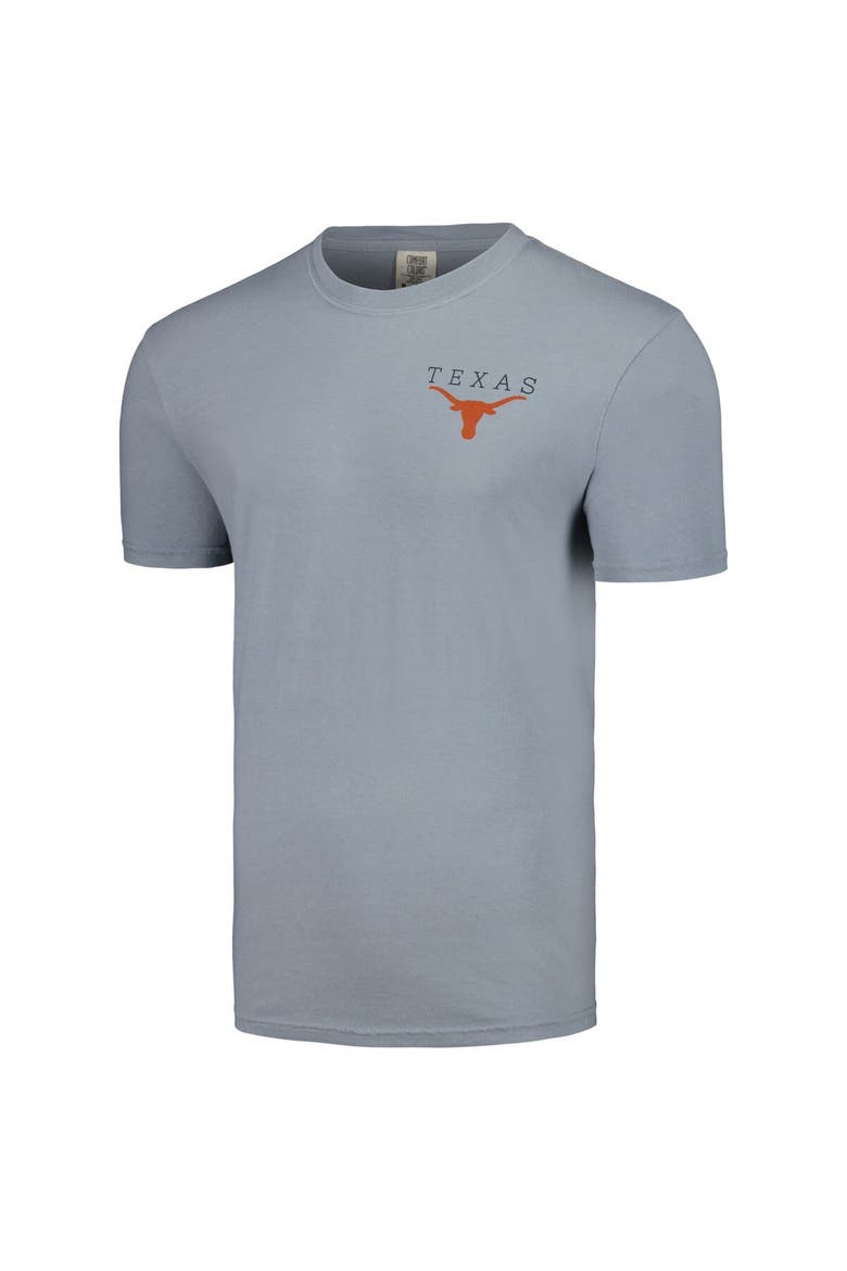 Men's Gray Texas Longhorns Campus Scene Comfort Colors T-Shirt, Alternate, color, Gray