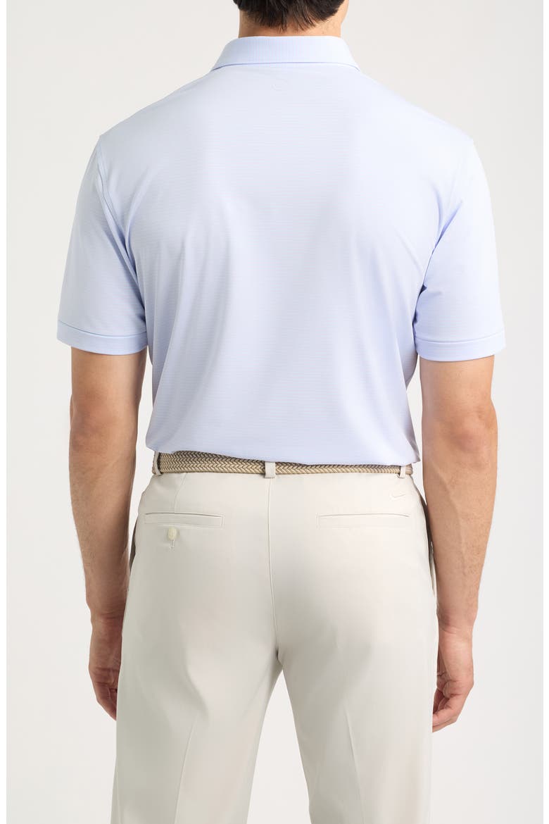 Wynn Stripe Summer Comfort Performance Jersey Polo, Alternate, color, PALE BLUE