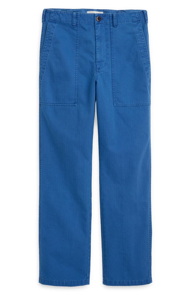 Alex Mill Neil Straight Leg Pants, Alternate, color, Washed Cobalt