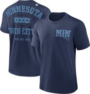 Nike Men's Nike Navy Minnesota Twins Statement Game Over T-Shirt