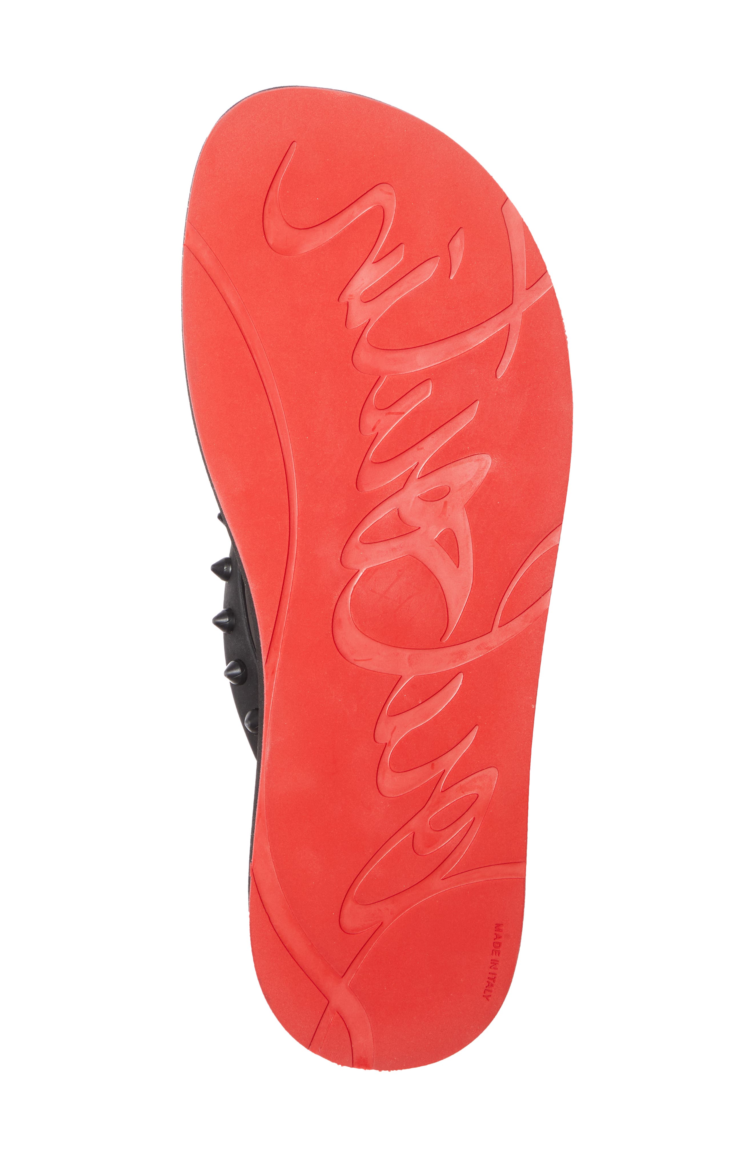 Loubi Flip Flop, Alternate, color, BLACK