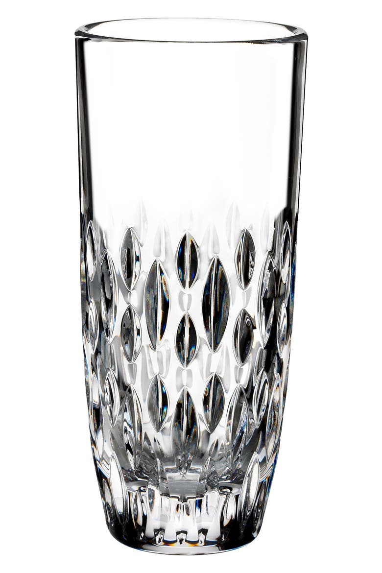 Enis Lead Crystal Vase, Main, color, CRYSTAL