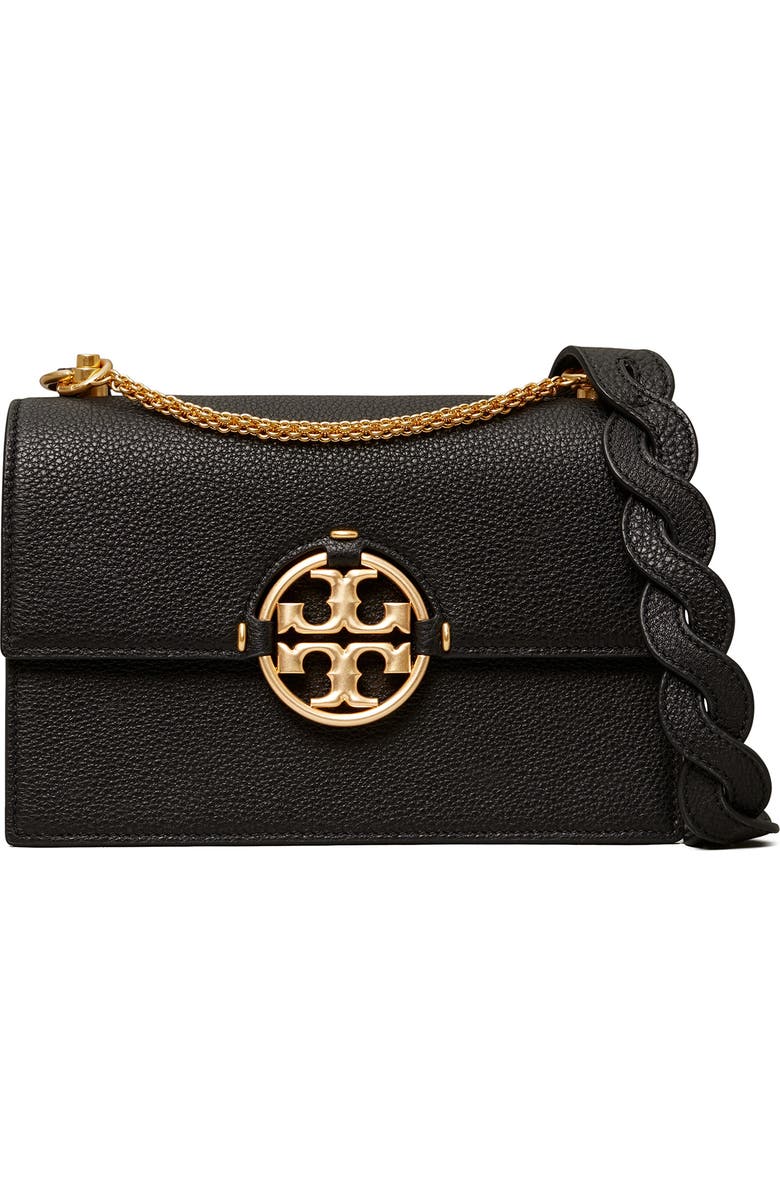 Tory Burch Miller Small Leather Shoulder Bag, Main, color,