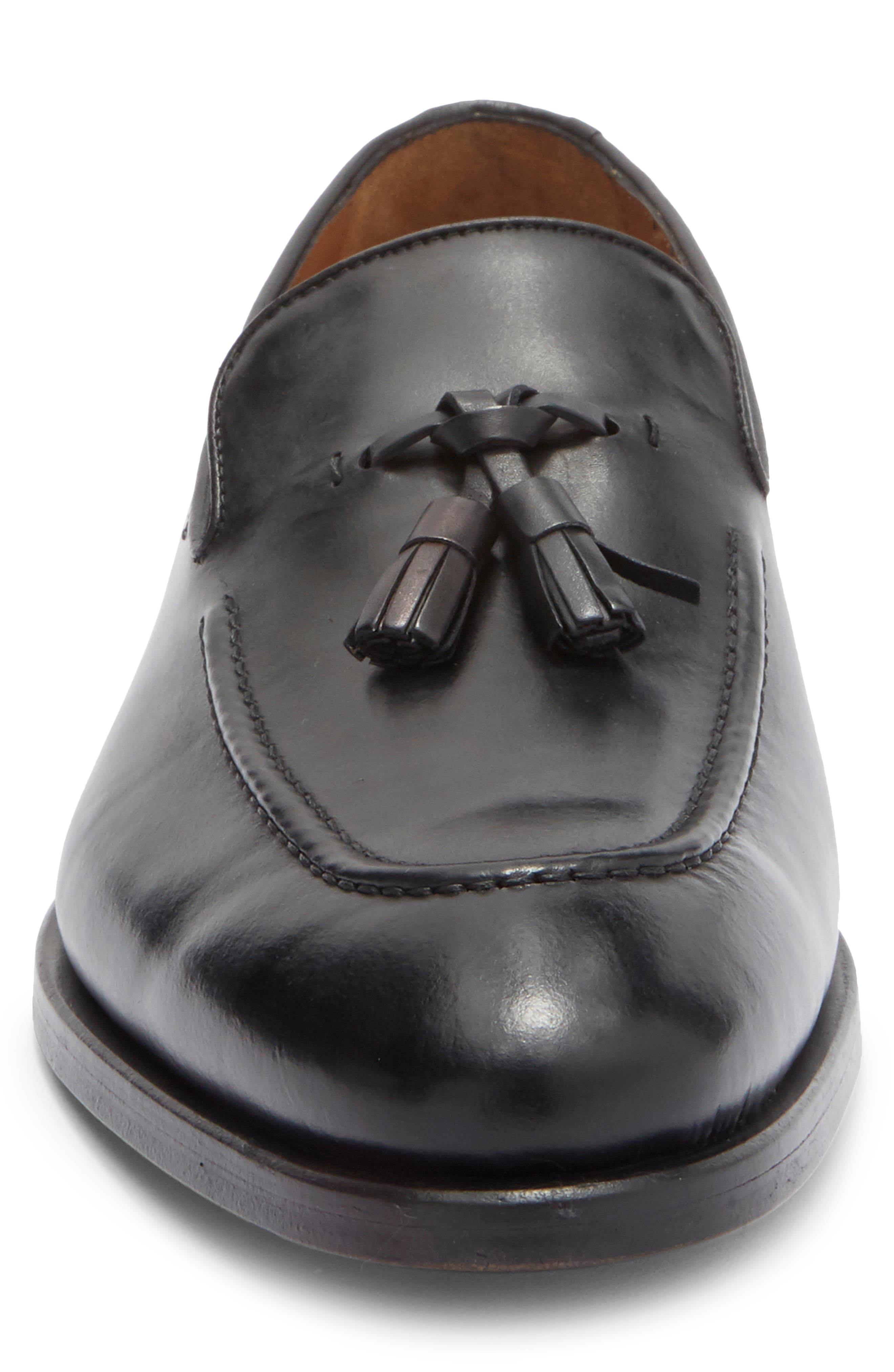 ANTONIO MAURIZI Tassel Loafer, Alternate, color, Nero