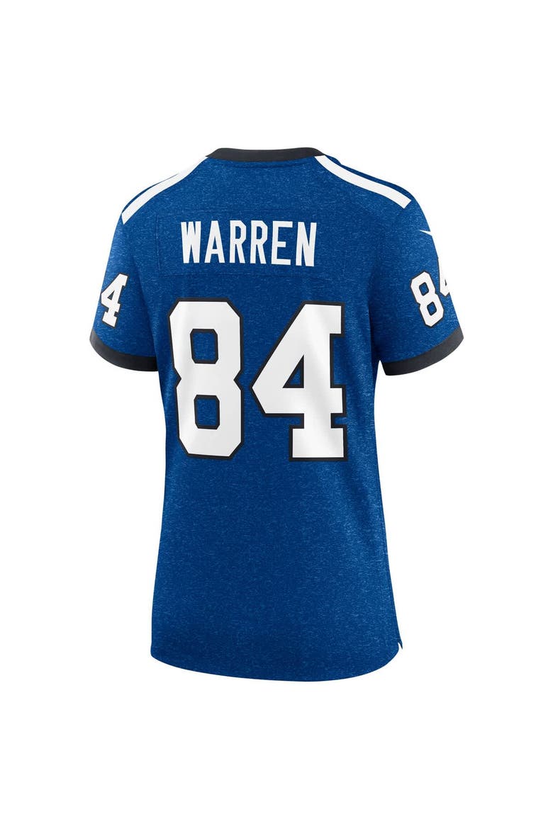 Women's Nike Tyler Warren  Heather Royal Indianapolis Colts Alternate 2 Indiana Nights Game Jersey, Alternate, color, Royal