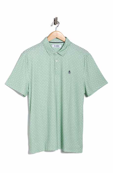 Original Penguin Micro Floral Geo Print Polo