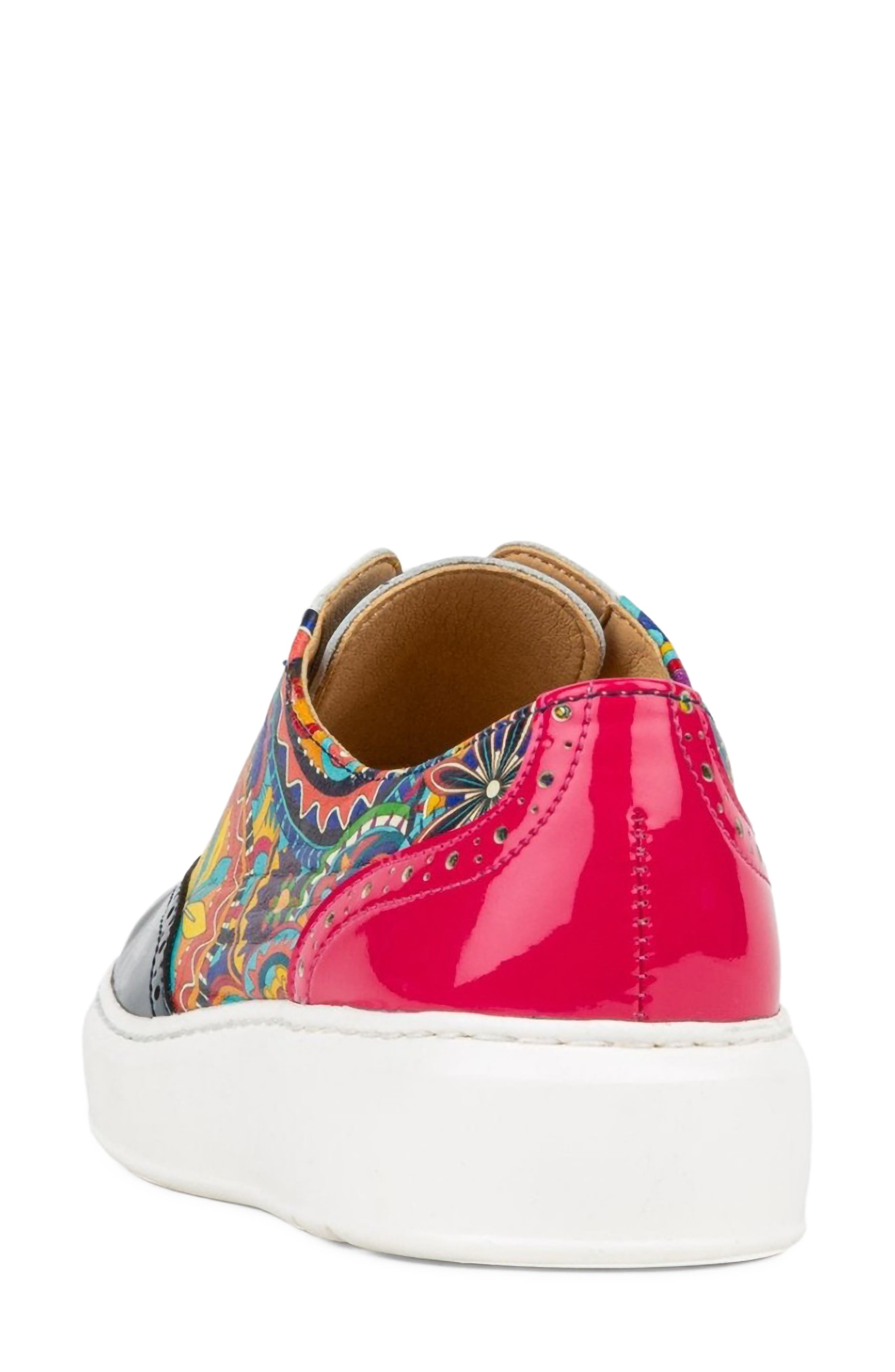 Colorado Oxford Sneaker, Alternate, color, BLUE/ YELLOW
