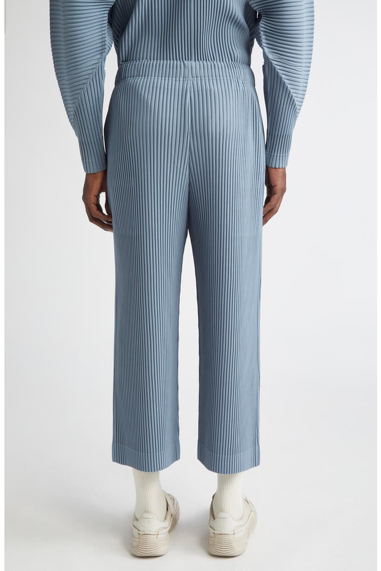 Monthly Colors August Pleated Pants, Alternate, color, SLATE BLUE