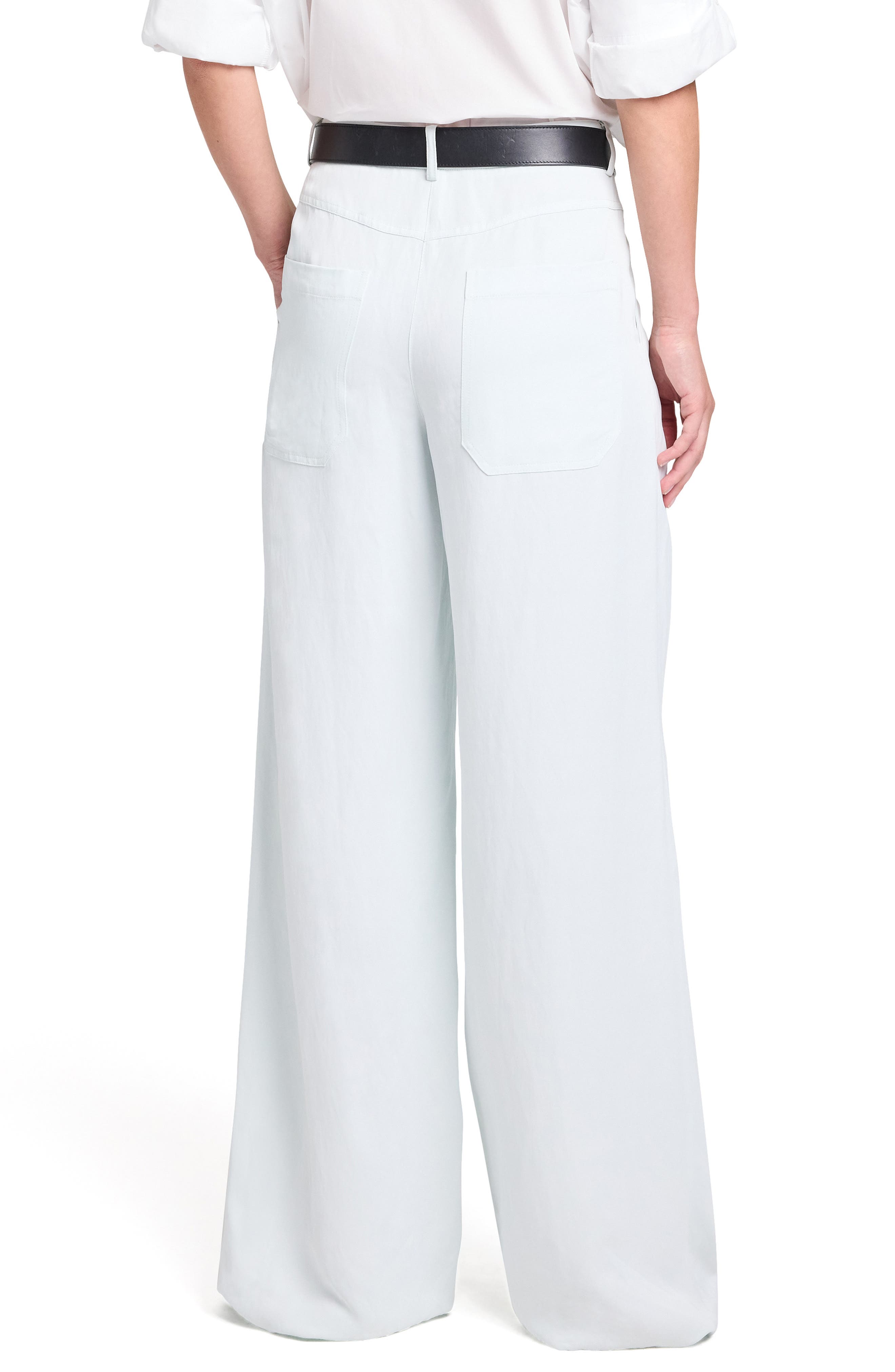 Dylan Coated Wide Leg Pants - image 2