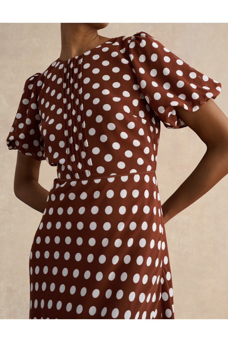 Dorothy Dress, Alternate, color, Brown Ivory