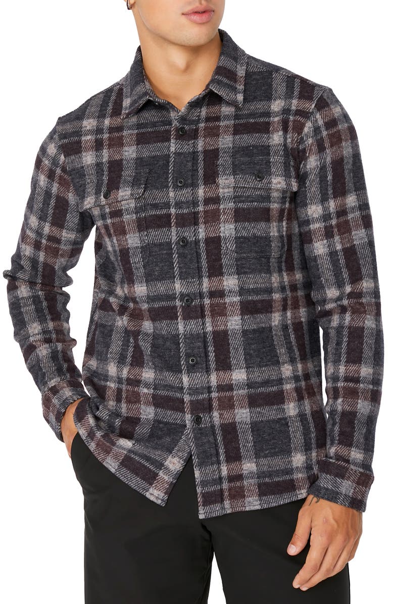 7 Diamonds Generations Plaid Button-Up Shirt, Main, color,