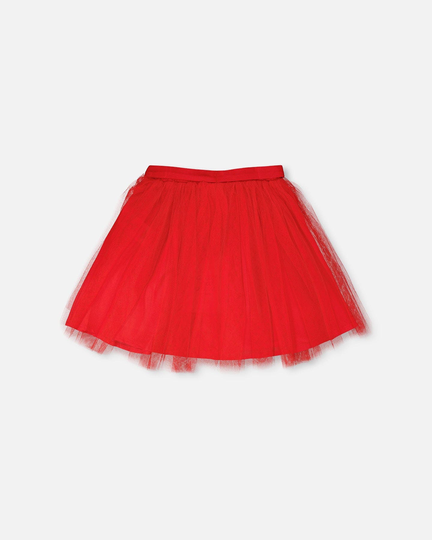 Deux par Deux Elastic Waist Mesh and Eyelet Skirt | Nordstrom