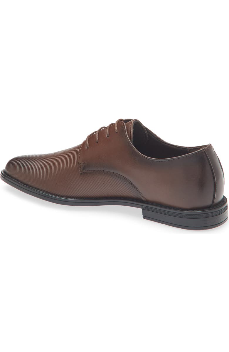 GEOFFREY BEENE Ribbed Derby, Alternate, color, Brown