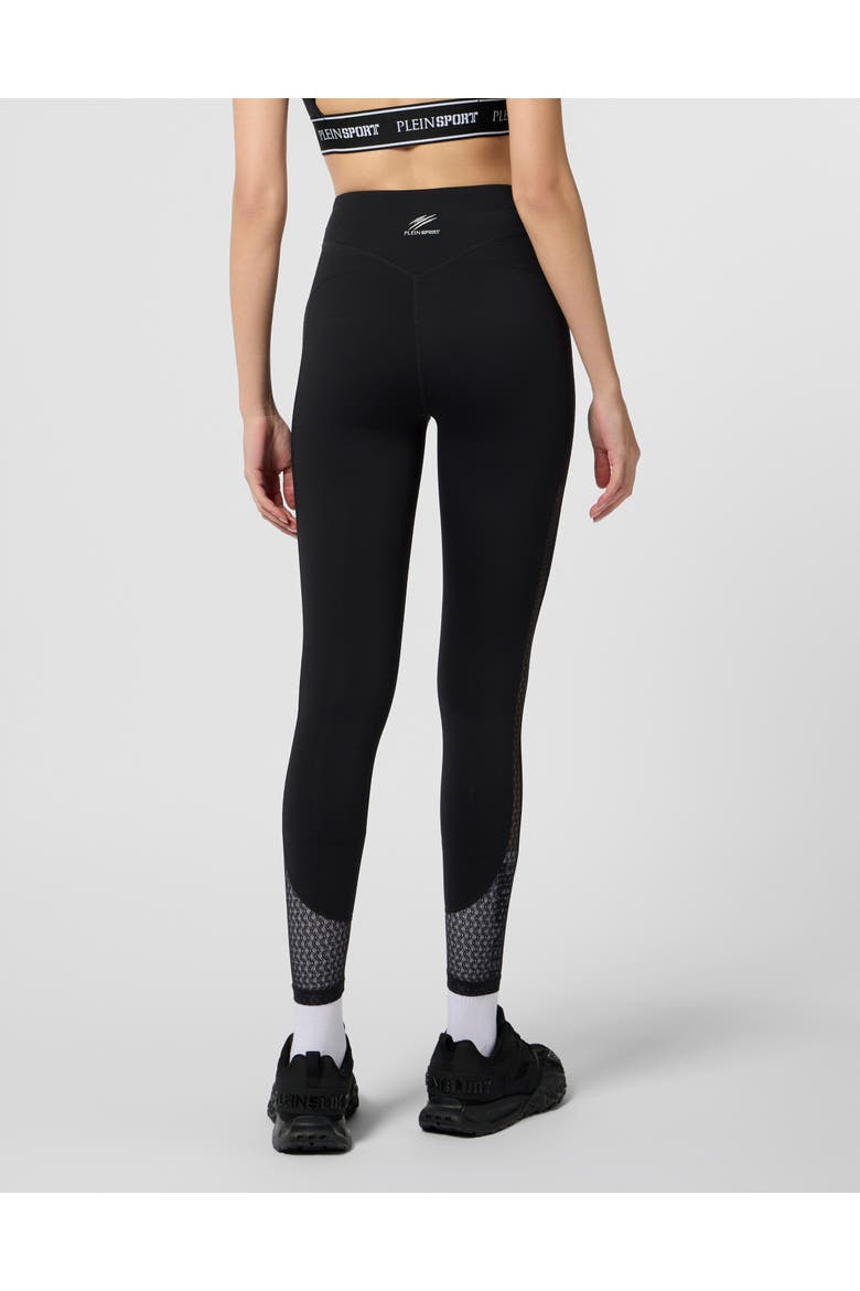 Leggings With Mesh Inserts Ps Women, Alternate, color, black