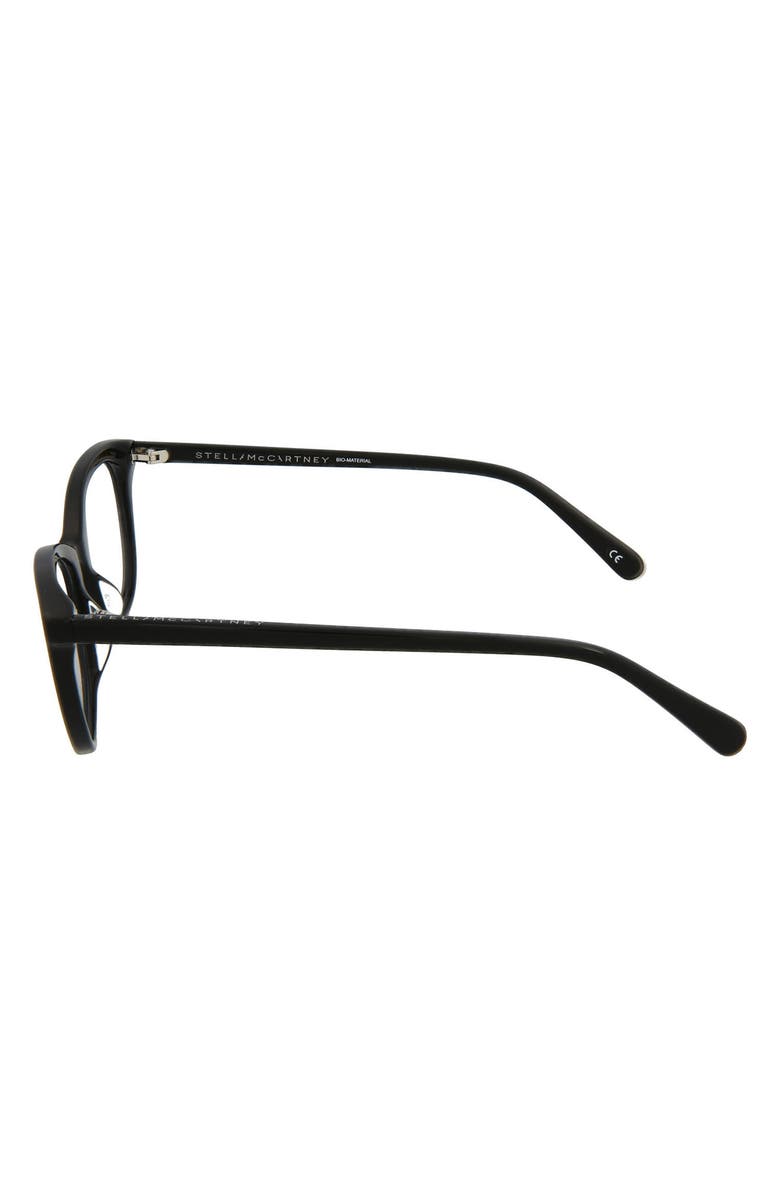 Stella McCartney 50mm Square Optical Frames, Alternate, color,