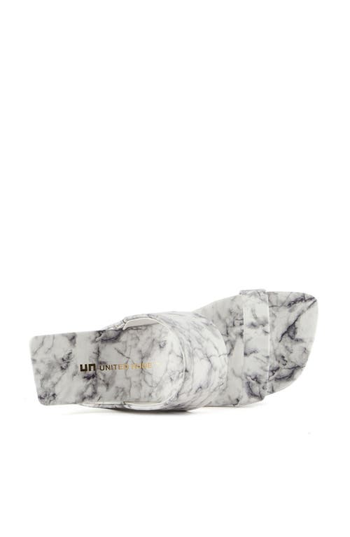 United Nude Loop Toe Hi Sandals In White