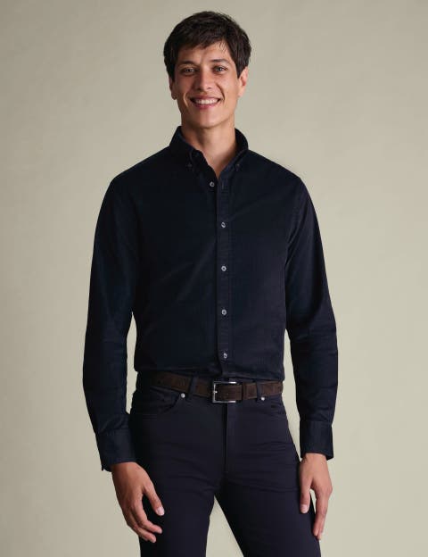 Corduroy Slim Fit Shirt