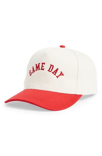 David & Young Game Day Baseball Cap In Red