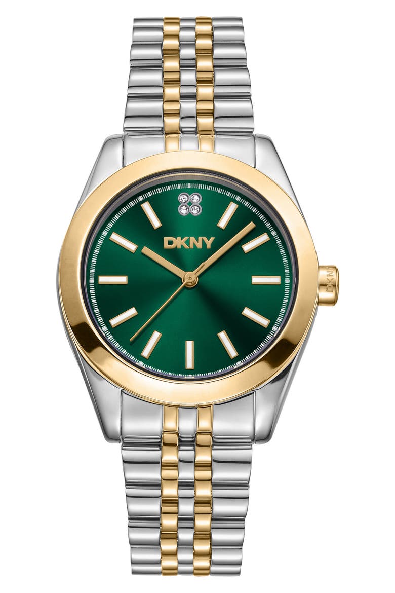 Nolita Midi Bracelet Watch, 32mm, Main, color, DARK GREEN