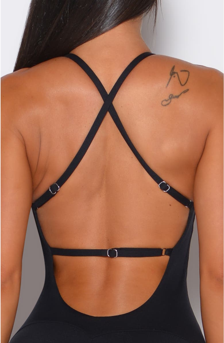 Bombshell Sportswear Bombshell Bunny Bodysuit, Alternate, color, Black